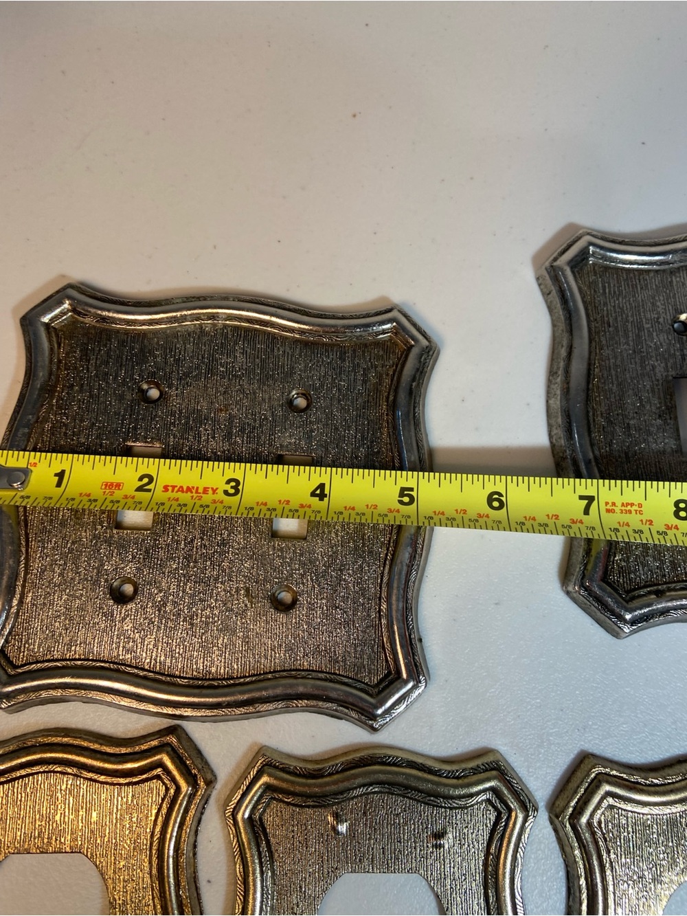 Vintage American Tack & Hardware 1968 Outlet Cover Plates Set o 6 - Picture 9 of 12